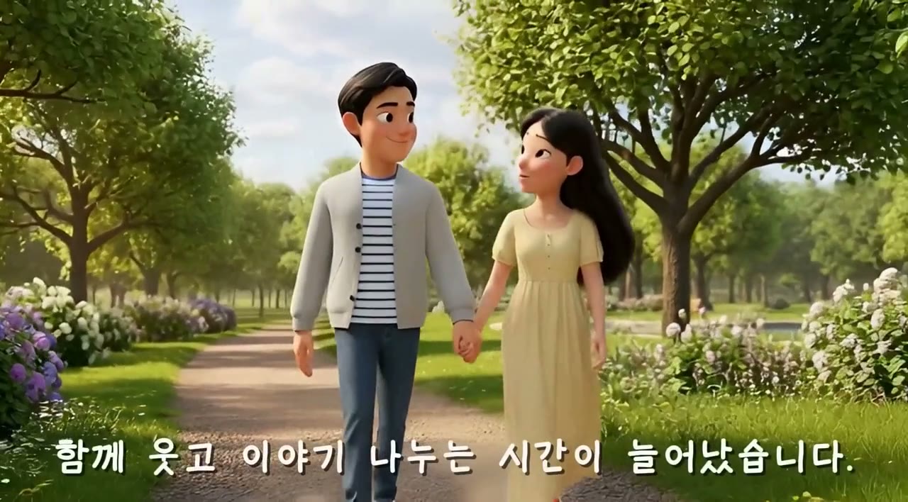 봄날 산책 프로포즈 영상